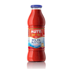 Mutti - Polpa Rustica di Pomodoro 100% Italiano, 6 x 690g