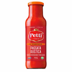 Petti - il Corposo, Passata di Pomodoro Rustica, Ιταλική σάλτσα τομάτας, 6 x 700g