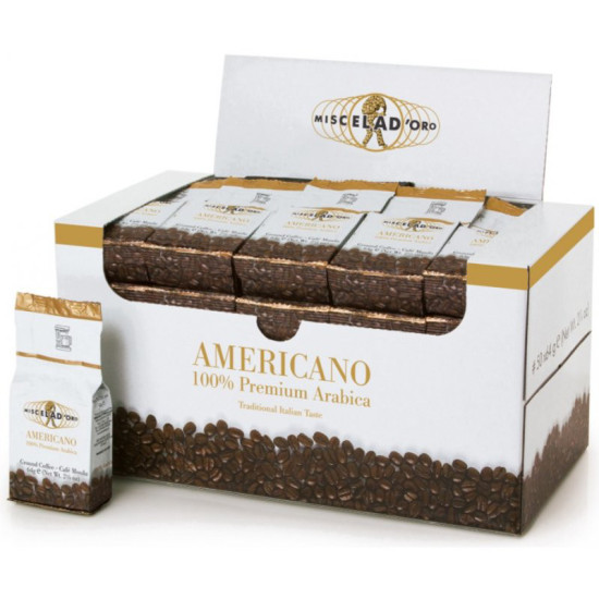 Miscela d’oro - Americano 100% Premium Arabica, 64g αλεσμένος